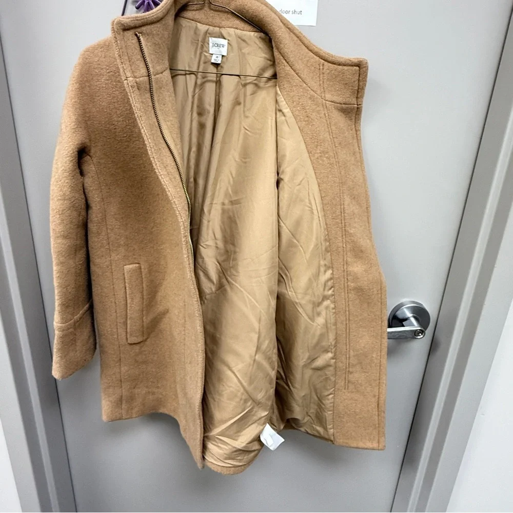 J. Crew Women's Camel Wool Jacket Sz 6‎